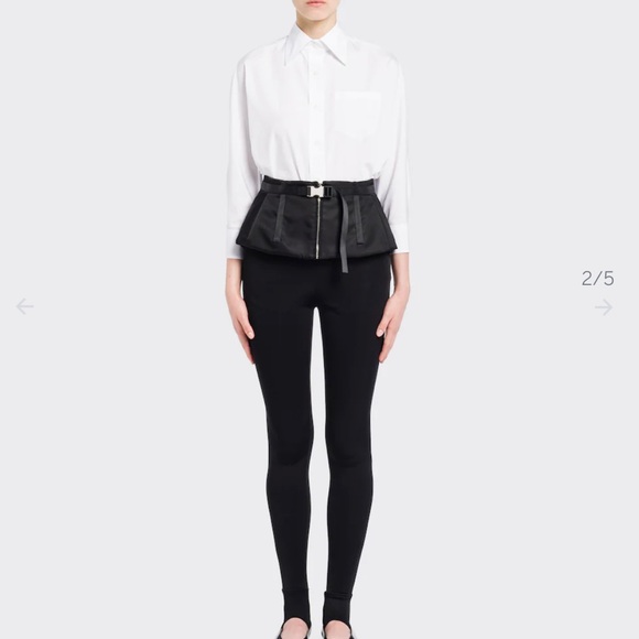 PRADA Re-Nylon gabardine yoke sz38 - Picture 2 of 9